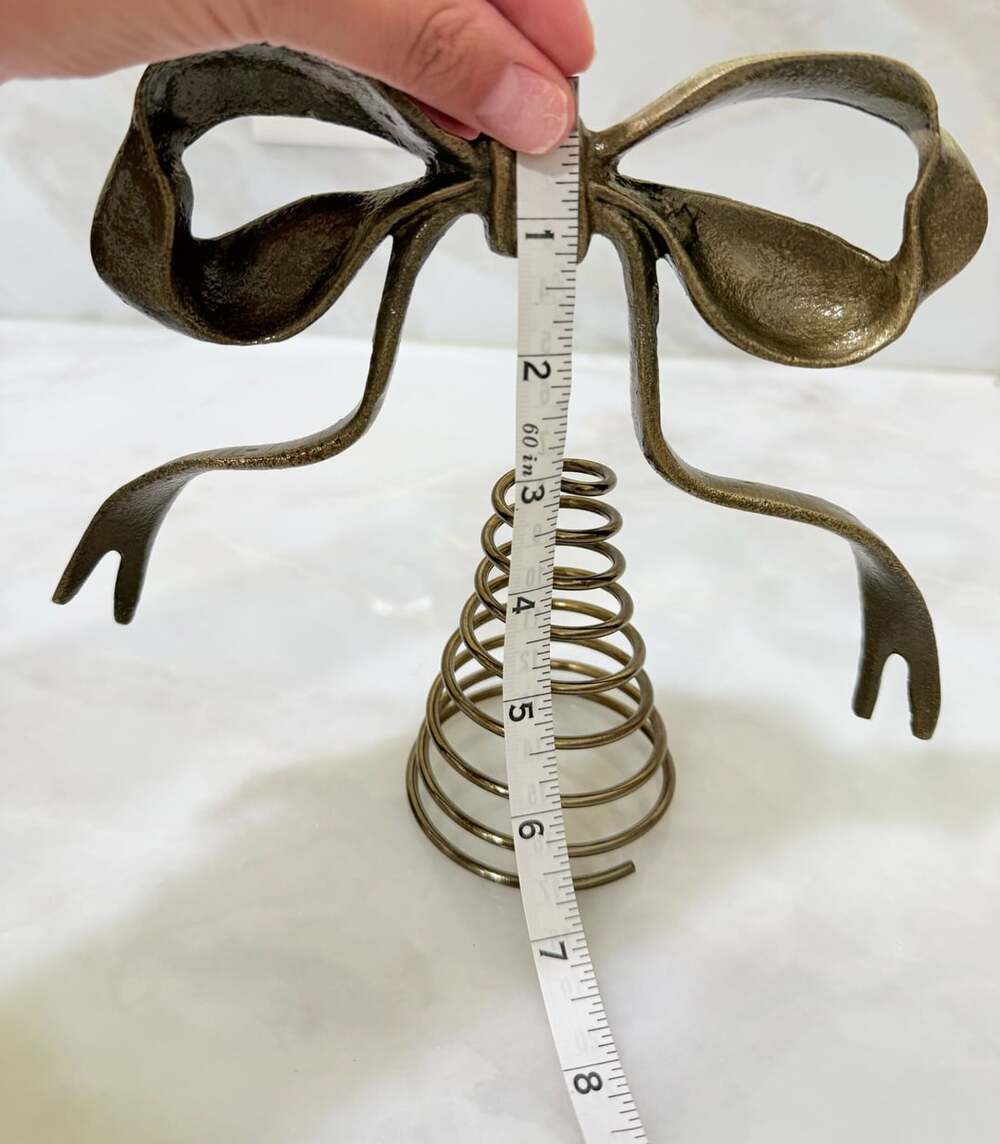 Threshold Bow Christmas Tree Topper - Picture 2 of 2